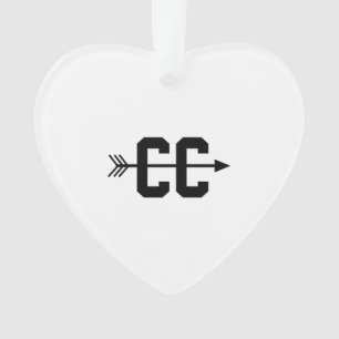 Cross Country cm Ornament