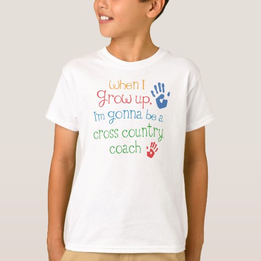 Cross Country Coach (Future) Säugling Baby T - Shi T-Shirt (Vorderseite)