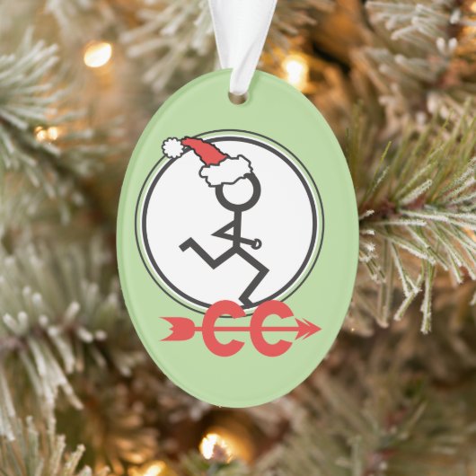 Cross Country Custom Back Holiday Runner © Green Ornament (Baum)