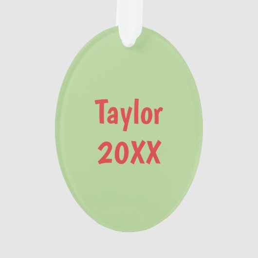 Cross Country Custom Back Holiday Runner © Green Ornament (Rückseite)