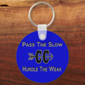 Cross Country Design Schlüsselanhänger (Vorderseite)