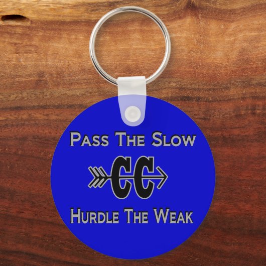 Cross Country Design Schlüsselanhänger (Vorderseite)