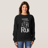 Cross Country - Fun Group Therapy Running, Running Sweatshirt (Vorne ganz)
