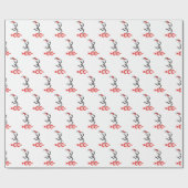 Cross Country Holiday CC Runner © Wrapping Paper Geschenkpapier (Flach)