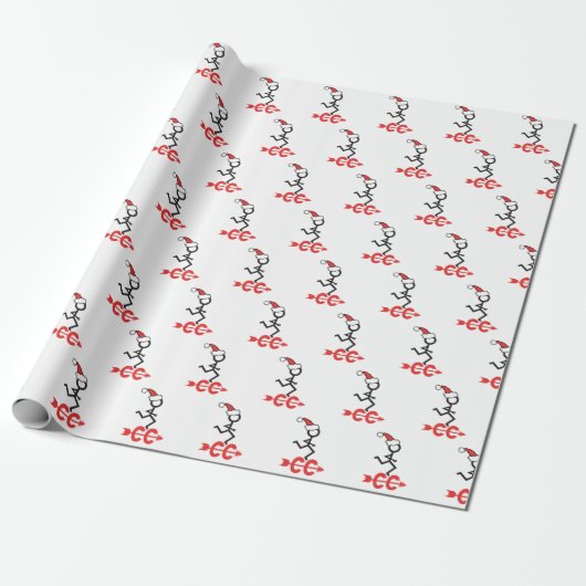 Cross Country Holiday CC Runner © Wrapping Paper Geschenkpapier (Ungerollt)