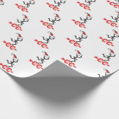 Cross Country Holiday CC Runner © Wrapping Paper Geschenkpapier (Ecke)