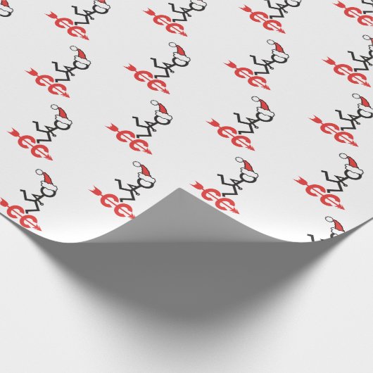 Cross Country Holiday CC Runner © Wrapping Paper Geschenkpapier (Ecke)