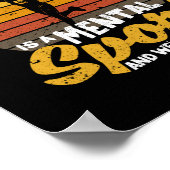 Cross Country ist ein mentaler Sport, und wir sind Poster (Ecke)