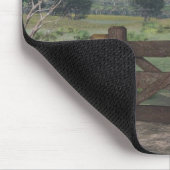 Cross Country - Jumping Horse Mouse Pad Mousepad (Ecke)