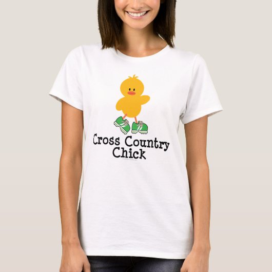 Cross Country-Küken-Trägershirt T-Shirt (Vorderseite)