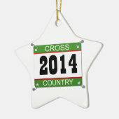 Cross Country Ornament - 2014 (Links)