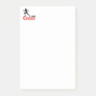 Cross country post-it klebezettel