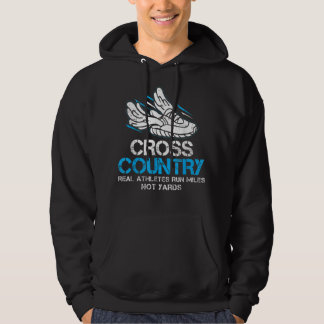 Cross Country Real Athleten führen Meilen Joggen C Hoodie
