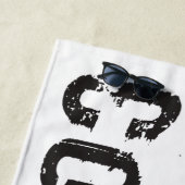 Cross Country Runner Beach Handtuch (Beispiel)