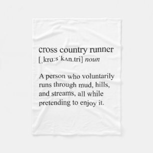 Cross Country Runner Definition, Xc Laufen  Fleecedecke
