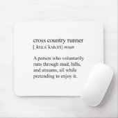Cross Country Runner Definition, Xc Running  Mousepad (Mit Mouse)