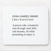 Cross Country Runner Definition, Xc Running  Mousepad (Vorne)