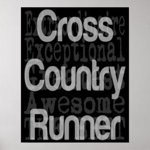 Cross Country Runner Extraordinator Poster