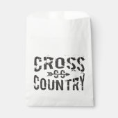 Cross Country Runner Fvor-Flaggen Geschenktütchen (Vorderseite)