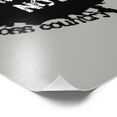 Cross Country Runner Poster (Ecke)