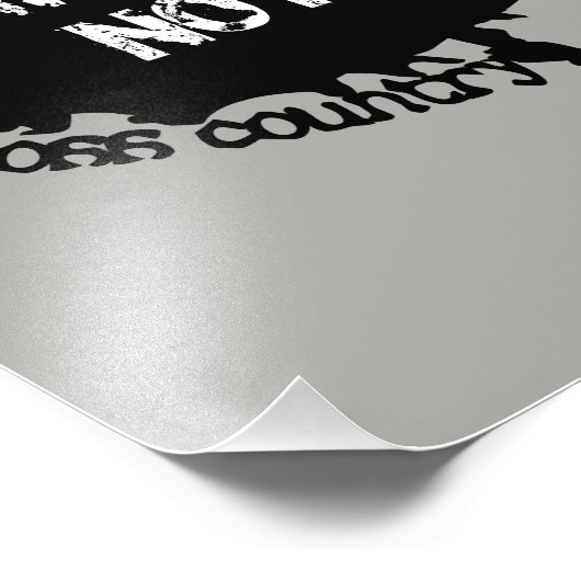 Cross Country Runner Poster (Ecke)