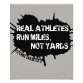 Cross Country Runner Poster (Vorne)
