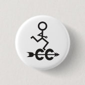 Cross Country Runner © Running and Arrow Symbol Button (Vorderseite)