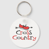 Cross Country Runner © ShooSchlüsselanhänger Schlüsselanhänger (Vorderseite)