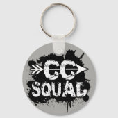 Cross Country Runner Squad Schlüsselanhänger (Vorderseite)