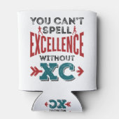 Cross Country Running Funny Excellence XC Dosenkühler (Rückseite)