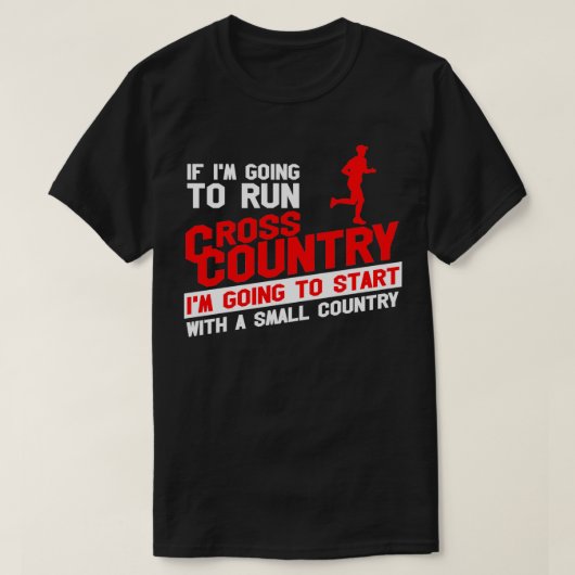 Cross Country Running Geschenk I XC Laufläufer 6 T-Shirt (Design vorne)