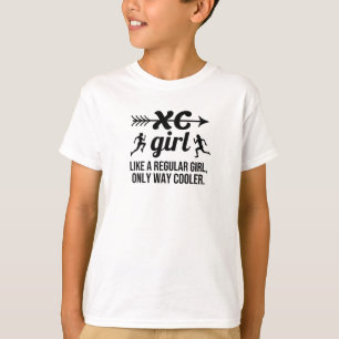 Cross Country Running Girl XC Cross Country Runner T-Shirt