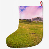 Cross Country Running Großer Weihnachtsstrumpf (Rückseite)