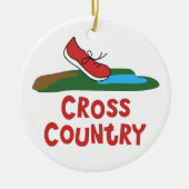 Cross Country Running Keramikornament (Vorne)