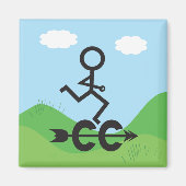 Cross Country Running Magnet (Vorne)