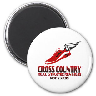 Cross Country Running Magnet