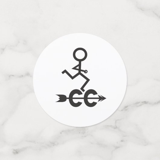 Cross Country Running Runner © Konfetti (Klein Vorderseite)