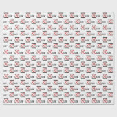 Cross Country Running XC eXCellent Wrapping Paper Geschenkpapier (Flach)