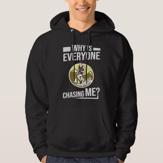Cross Country Running XC Run Race Coach  1 Hoodie (Vorderseite)