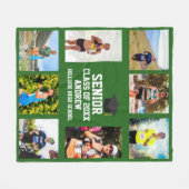 Cross Country Senior Night Graduation XC Grad Fleecedecke (Vorderseite (Horizontal))