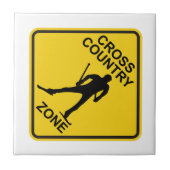 Cross Country Ski Zone Fliese (Vorderseite)