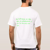 Cross Country T-Shirt (Rückseite)