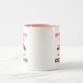 Cross Country-Trainer-(lustiges) Geschenk Zweifarbige Tasse (Mittel)