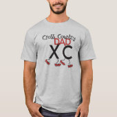 Cross Country Vater - XC Runner Pater T-Shirt (Vorderseite)