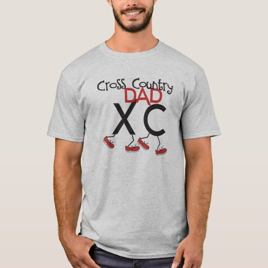 Cross Country Vater - XC Runner Pater T-Shirt (Vorderseite)