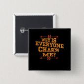 Cross Country warum jagen mich alle Button (Vorne & Hinten)