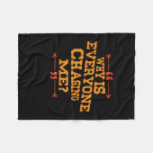 Cross Country warum jagen mich alle Fleecedecke (Vorderseite (Horizontal))