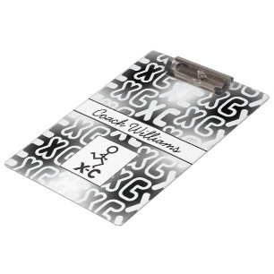 Cross Country XC Coach Clipboard Klemmbrett
