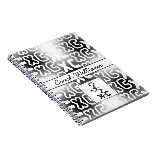 Cross Country XC Coach Notebook Notizblock (Rechte Seite)