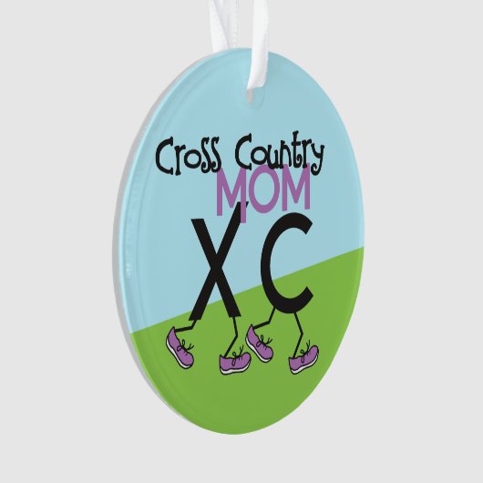 Cross Country XC-Mama Ornament (Vorderseite)